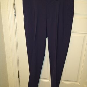 American Airlines By Lands’ End Dark Blue Standard 100 Pants Men's sz 34x30.